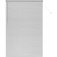 vidaXL Venetiaanse jaloezie zilver 220 x 145 cm 25 mm Aluminium