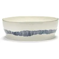 Serax - Ottolenghi Feast - Saladeschaal - Wit/Blauw - 28 Ø