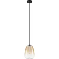 Lyora Design hanglamp Oblo 1-lichts amber glas