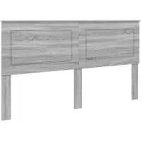 vidaXL Hoofdbord Grijze Sonoma 100 cm Geconstrueerd hout