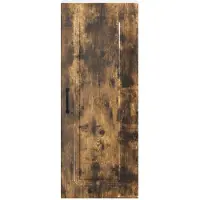 vidaXL Vaatwasserfront, model Kalmar, gerookt eikenhout, 40 x 31 x 100 cm
