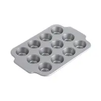 KitchenAid Bakvorm Voor Ronde Cakejes Aluminized Steel Bakeware Grijs