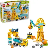 LEGO 10476 3in1 Bouwplaats En Voertuigen