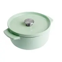 KitchenAid Braadpan Cast Iron Pistachio 22 cm