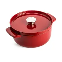 KitchenAid Braadpan Cast Iron Empire Red 22 cm