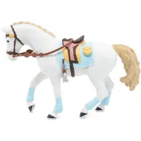 Papo Pferd der Reiterin fashion blau