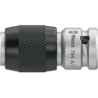 Wera 784 A 1/4" Adapter met snelwisselfunctie, 1/4 duim x 30 mm - 1 stuk(s) - 05042750001