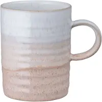 Denby Kiln Coral geribbelde mok Koraal-beige, Ø8 cm