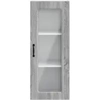 vidaXL Vaatwasserfront, model Kalmar, Sonoma-grijs, 40 x 31 x 100 cm