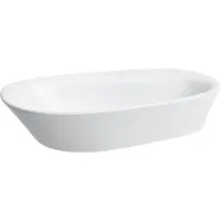 Laufen Palomba Collection - Waskom, 60x40 cm, zonder overloop, met 1 kraangat, wit H8168030001111