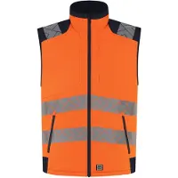Tricorp 406110 Bodywarmer High Vis Winddicht Waterafstotend Regular Fit Redefined | Maat: XL