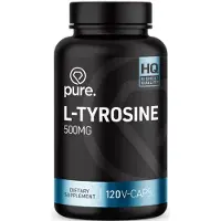 Pure L-Tyrosine 500mg - 120 v-caps