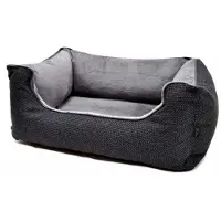 Lebon Hondenmand Louis Plus grijs 120x90x33 cm