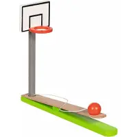 Goki Spel - Tafelbasket - 25X7X19Cm - Hout - 4 Jaar