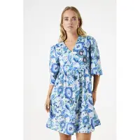 Garcia Ladies Dress Blue Wave Size: L | Shirt Dresses Outlet | Dames | Blauw