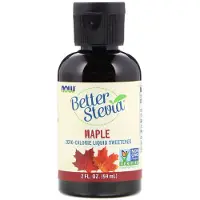 Now - Foods - BetterStevia Vloeibaar (59 ml, Ahorn)