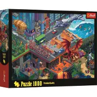 Trefl Puzzel Pixel city "Habbo" 1000 stuks