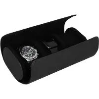 Aretica Horlogebox - voor 3 horloges - Leer