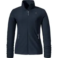 Schöffel Functionele fleece jas 'Ash' zwart