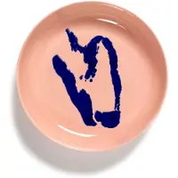 Serax Diep Bord Feast tableware by Ottolenghi Pink Artichoke Blue 22 cm