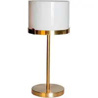 By Rydens Marcel tafellamp 55 cm Messing-wit