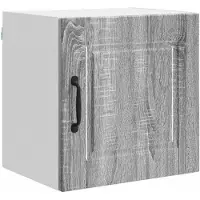 vidaXL Wandkast PORTO Grijs Sonoma 40 x 31 x 40 cm Bewerkt hout