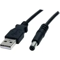 StarTech.com 3 ft USB to Type M Barrel 5V DC Power Cable - câble d'alimentation - 91 cm