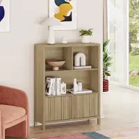 En.casa Dressoir Lukkodso rustiek eiken 103x80x28 cm []