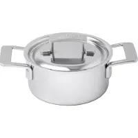 Demeyere Industry 5, 1029669 RVS kookpan met deksel, 16 cm, 1.5l