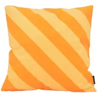 Gek op kussens! Sierkussen stripe oker/ | 45 x 45 cm | katoen/polyester