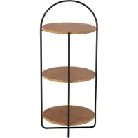 OEM rek Mia - ijzer - naturel/zwart