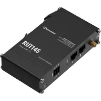 Teltonika Networks RUT145 (EU) Ethernetrouter, WiFi, x1 RS485, x2 ethernetpoorten, geïntegreerde DIN-railbeugel