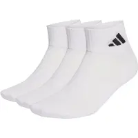 Adidas Sportsokken 'CUSHIONED ANKLE SOCKS 3 PAIR' zwart / wit