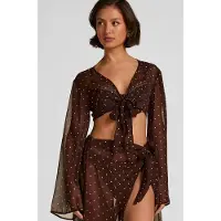 Hunkemoller Strand Top Algarve Bruin Dames | Maat: XL