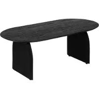 Atmosphera Ovale salontafel van mangohout ISANA