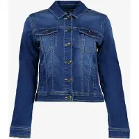 TwoDay dames spijkerjas donkerblauw maat XXXL
