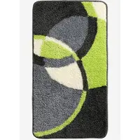 Bonprix Badmat met kleurrijke print maat 3-dlg. set badmat 50/90 cm, wc-mat voor hangend toilet, wc-dekselovertrek