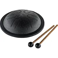 Meinl Sonic Energy Mini Tongue Drum Staal C-majeur Zwart