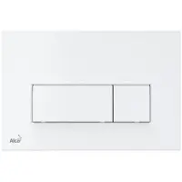 Alca Thin - Bedieningsplaat, wit M570