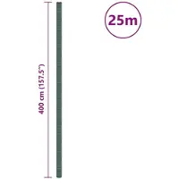 vidaXL Worteldoek 4x25 m polypropeen groen