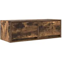 vidaXL Tv-meubelen 2 st 80x31x25,5cm bewerkt hout gerookt eikenkleurig