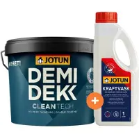 Jotun Demidekk Cleantech | Dekkende Houtverf Buiten 2,7 LTR - Wit