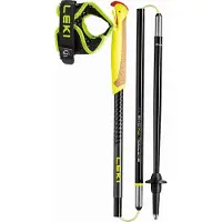 LEKI - Trail / running stokken - Evotrail FX One TA voor Unisex van Wol - Maat 120 cm - Zwart