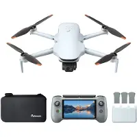 Potensic ATOM 3 Drone Fly More Combo met PTD 2 Smart Controller - 8K Photo - 4K 60fps - 16 km bereik - 1/1.3" CMOS - 3-Axis Gimbal - 120 min vliegtijd (3 accu's) - minder dan 249g