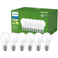 Philips Filament bulb mat 100W A60 E27 x6