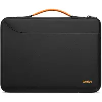 Tomtoc Defender-A22 360 beschermende laptoptas voor 15,6-16 inch Lenovo, HP, ASUS, Dell, Acer laptops, notebooks en ultrabooks, waterbestendige en schokbestendige draagtas met accessoirevak