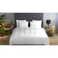 Good Morning Dekbedovertrek Katoen Uni - white 140x200/220cm