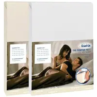 Tempur Hoeslaken Stretch Jersey crème 90/100 x 200/220 cm
