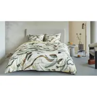 Kardol Dekbedovertrek Villanueva Natural Satijn-200 x 200 / 220 cm | 2-Persoons