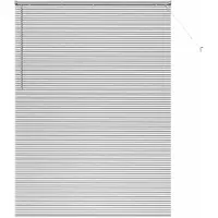 vidaXL Venetiaanse jaloezieën Zilver 220 x 160 cm Aluminium